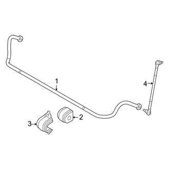 BMW OE - Front Suspension - Stabilizer Bar & Components (Base Coupe)