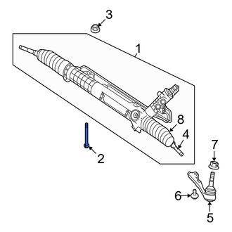 BMW OE - Rack and Pinion Bolt