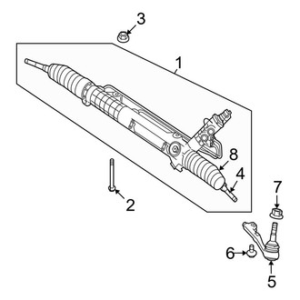 BMW OE - Steering Gear & Linkage (W/O Active Steering)