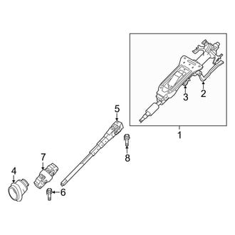 BMW OE - Steering Column Assembly (Coupe)