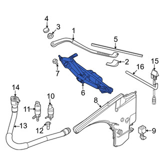 BMW OE - Front Wiper Motor