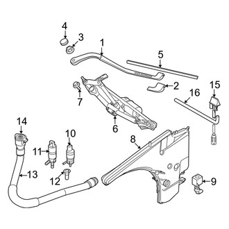 BMW OE - Windshield - Wiper & Washer Components