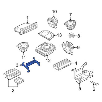 BMW OE - CD Changer Bracket