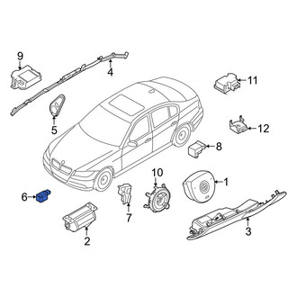 BMW OE - Front Air Bag Impact Sensor