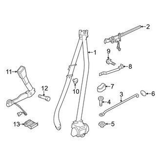BMW OE - Restraint Systems - Front Seat Belts (Coupe)