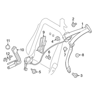 BMW OE - Restraint Systems - Front Seat Belts (Convertible)