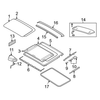 BMW OE - Roof - Sunroof (Base Coupe)