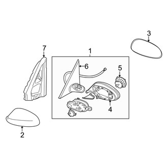 BMW OE - Door - Outside Mirrors