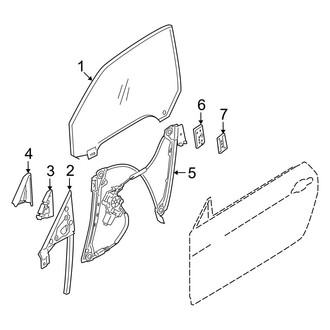 BMW OE - Door - Glass & Hardware