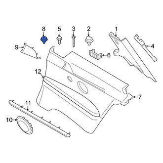 BMW OE - Quarter Panel Trim Panel Clip