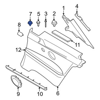 BMW OE - Quarter Panel Trim Panel Clip