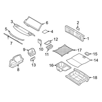 BMW OE - Rear Body & Floor - Interior Trim (Coupe)
