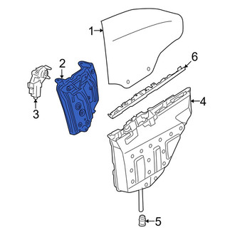 BMW OE - Front Right Window Regulator