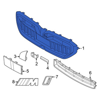 BMW OE - Front Upper Center Grille
