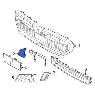 BMW OE - Front Grille Molding