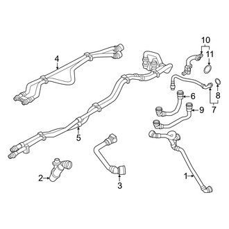 BMW OE - Cooling - Hoses & Lines (High Voltage Battery)