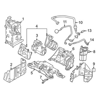 BMW OE - Air Conditioner & Heater - Condenser, Compressor & Lines
