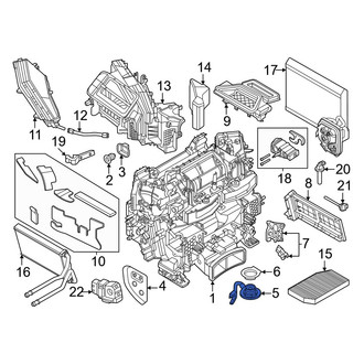 BMW OE - A/C Evaporator Drain