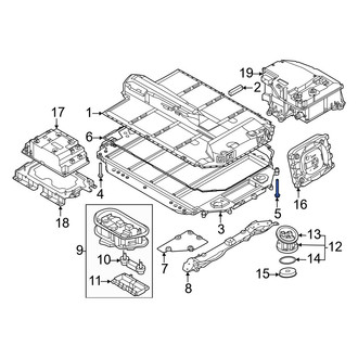 BMW OE - Rear Drive Motor Battery Pack Cover Bolt