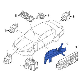BMW OE - Lane Departure Warning Module Bracket
