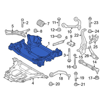 BMW OE - Front Suspension Subframe Crossmember