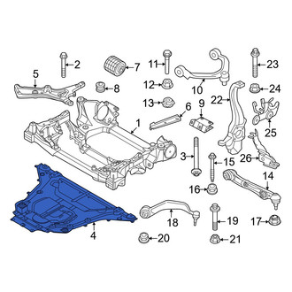 BMW OE - Front Powertrain Skid Plate