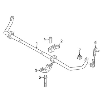BMW OE - Front Suspension - Stabilizer Bar & Components (RWD)