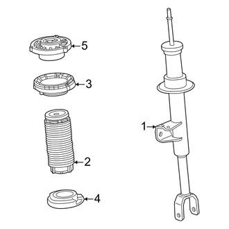 BMW OE - Front Suspension - Struts & Components (RWD)