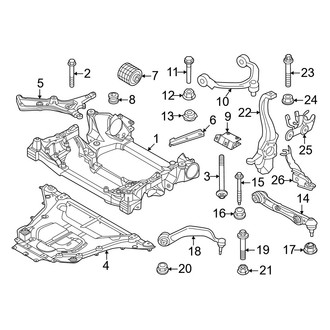 BMW OE - Front Suspension - Suspension Components (AWD)