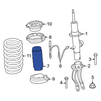 BMW OE - Front Suspension Strut Bumper