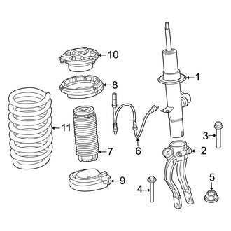 BMW OE - Front Suspension - Struts & Components