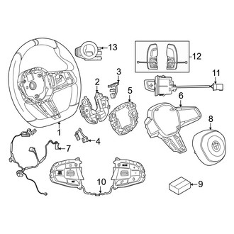 BMW OE - Steering Wheel & Trim (With M Sport Wheel)