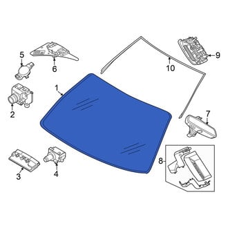 BMW OE - Front Windshield