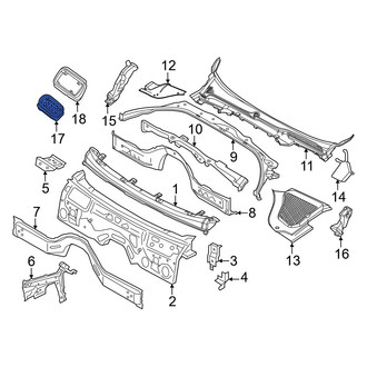 BMW OE - Front Cabin Air Intake Duct