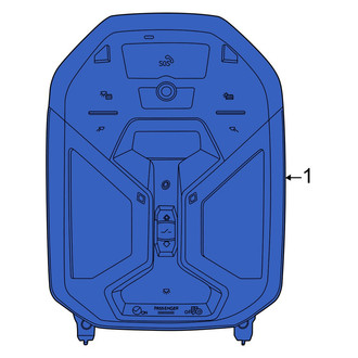 BMW OE - Upper Overhead Console