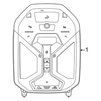 BMW OE - Overhead Console