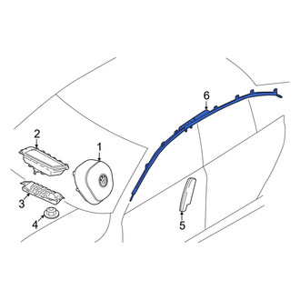 BMW OE - Left Curtain Air Bag