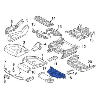 BMW OE - Front Right Fire Extinguisher Mount