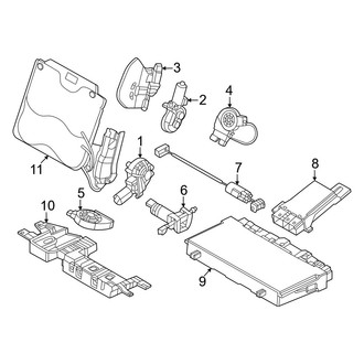 BMW OE - Seats & Tracks - Front Seat Components (Electrical Components)