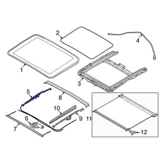 BMW OE - Sunroof Cable