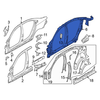 BMW OE - Right Uniside Reinforcement