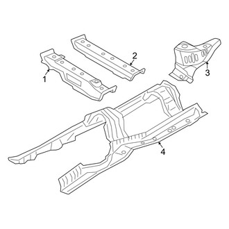 BMW OE - Pillars, Rocker & Floor - Floor