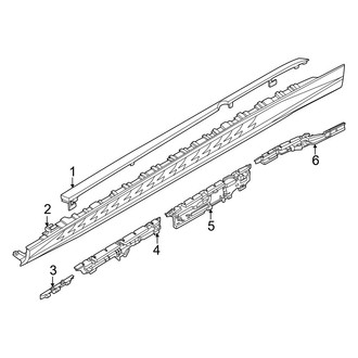 BMW OE - Pillars, Rocker & Floor - Exterior Trim (With M Sport Trim)