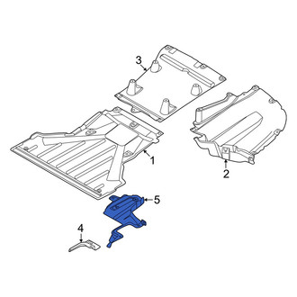 BMW OE - Front Right Floor Pan Splash Shield