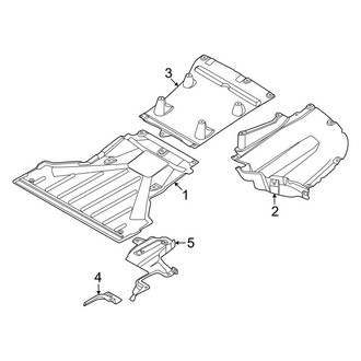 BMW OE - Pillars, Rocker & Floor - Splash Shields