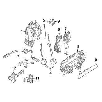 BMW OE - Front Door - Lock & Hardware