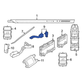 BMW OE - Front Left Courtesy Light
