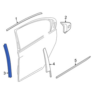 BMW OE - Rear Left Window Regulator Guide