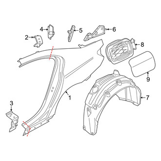 BMW OE - Quarter Panel & Components (Body & Components)