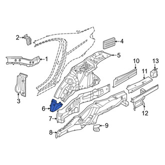 BMW OE - Rear Right Wheel Housing Bracket